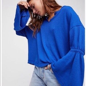 NWOT // Free People Dahlia Thermal Top